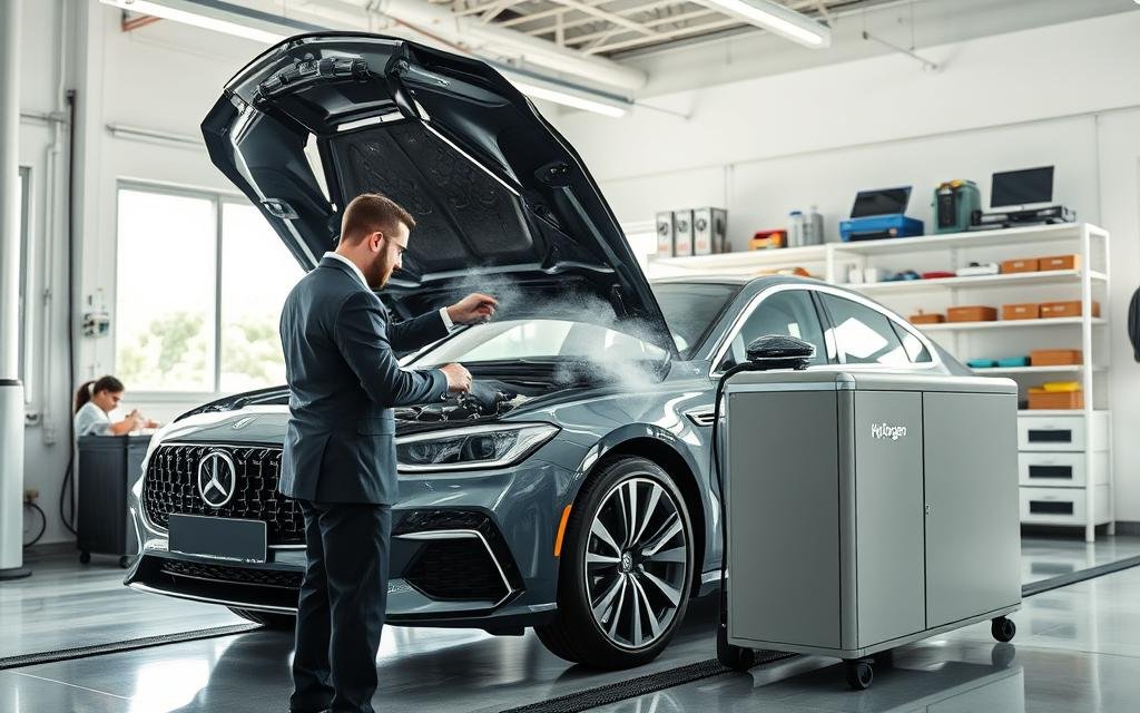 Hydrogen cleaning