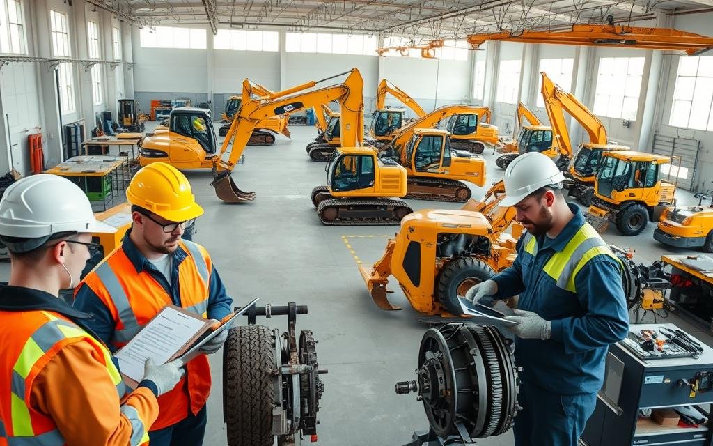 construction equipment maintenance