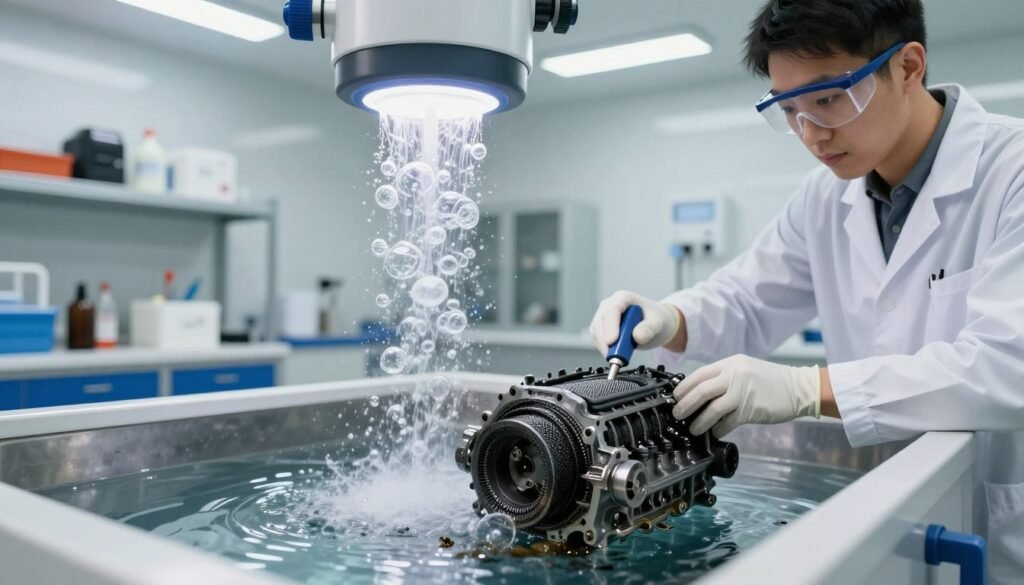 HHO hydrogen cleaning
